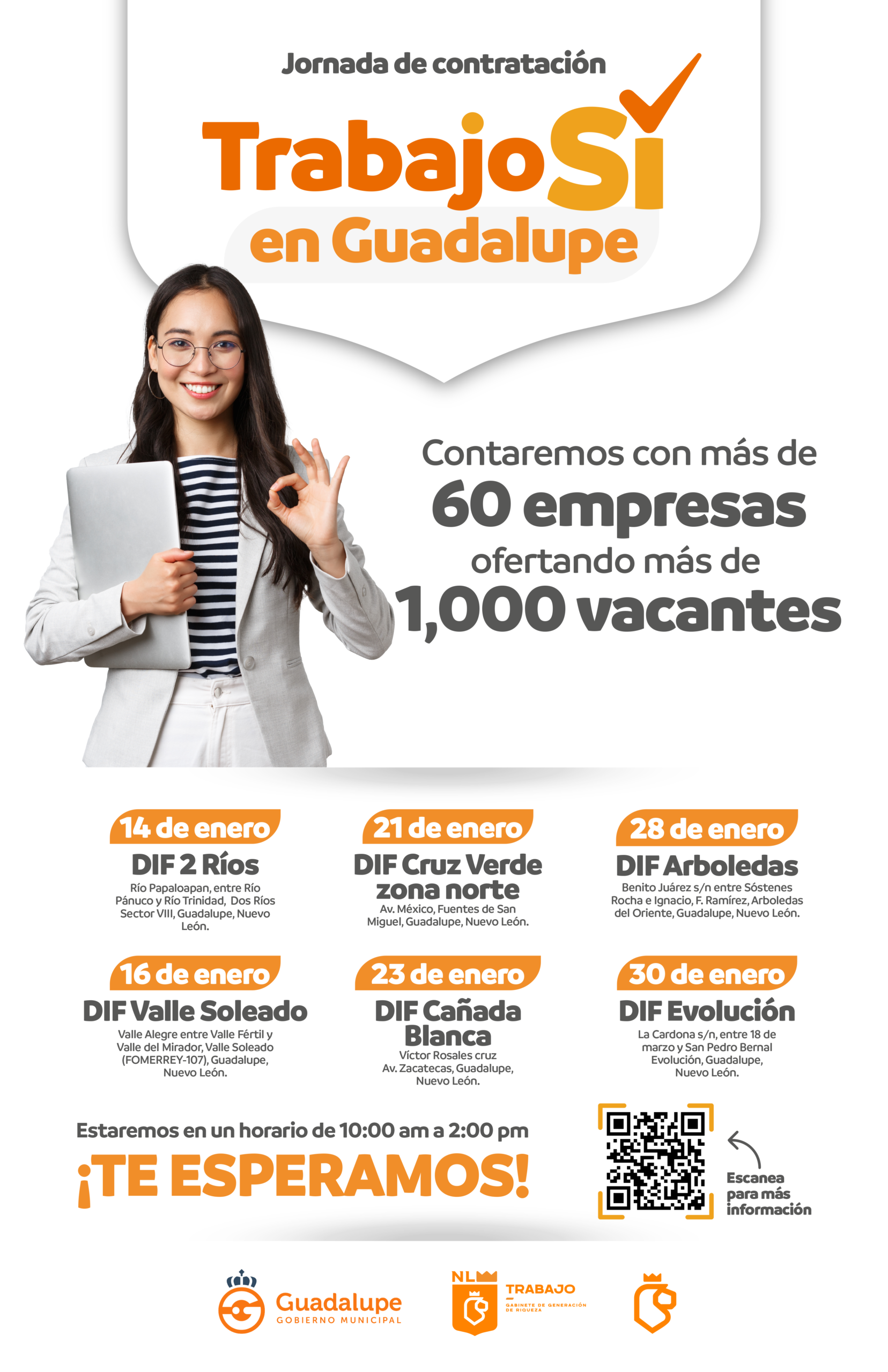 Oferta Secretaría del Trabajo más de mil vacantes a través de jornada de contratación Trabajo Sí
