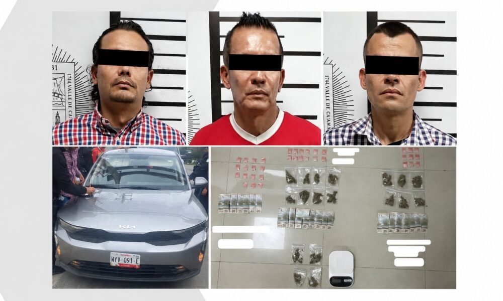 Detienen en Santiago a tres integrantes de banda dedicada al robo de clientes bancarios