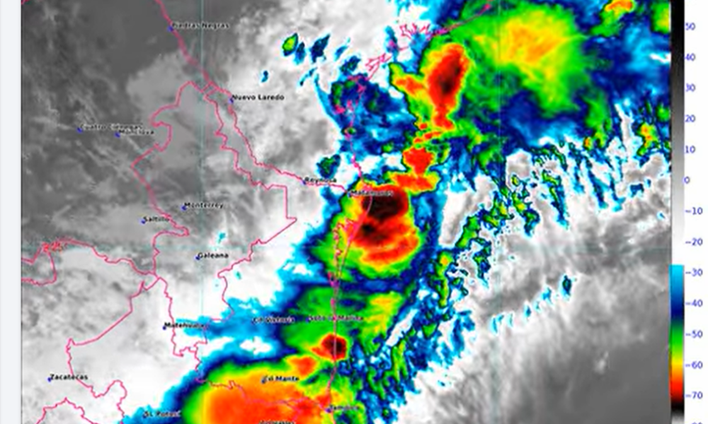 Se forma ciclón tropical Uno a 105 km de Reynosa; prevén lluvias intensas en NL y Tamaulipas 