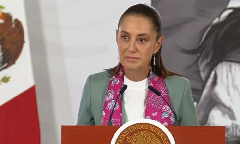 Bajan 46% homicidios dolosos en México: Claudia Sheinbaum