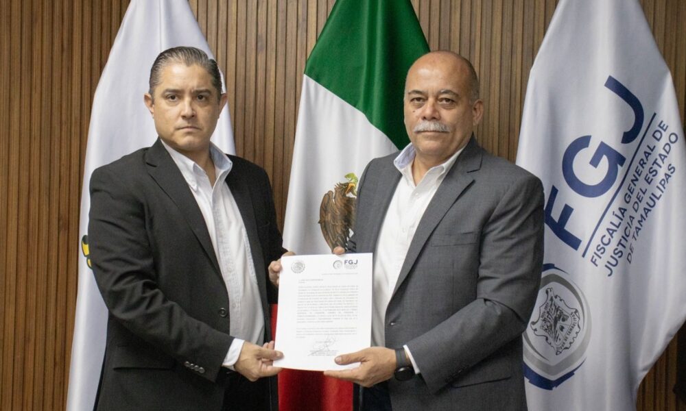 Designan a José Ives Soberón como vicefiscal de Litigación en Tamaulipas