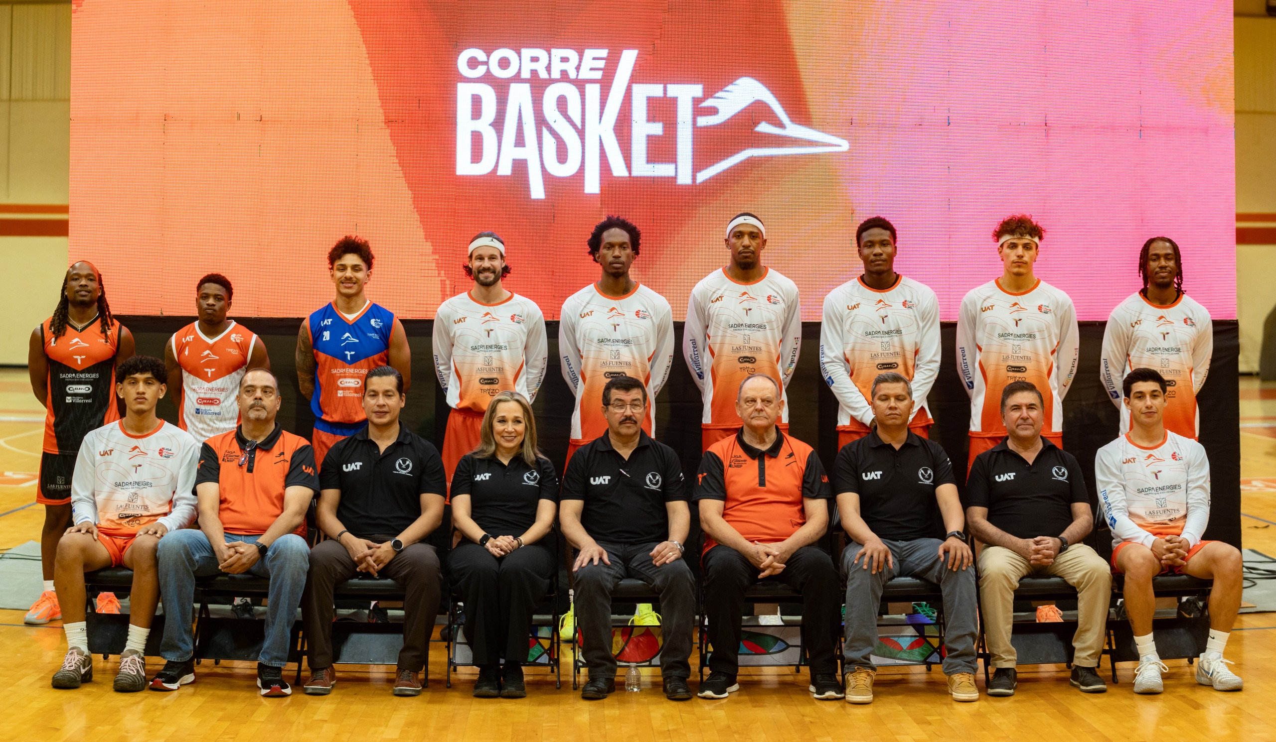 Encabeza Rector presentación oficial del Corre Basket UAT para temporada 2026 de la LNBP