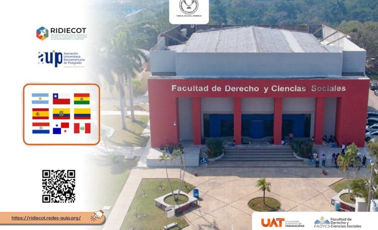 Lidera la UAT alianza científica internacional en la Red Iberoamericana RIDIECOT