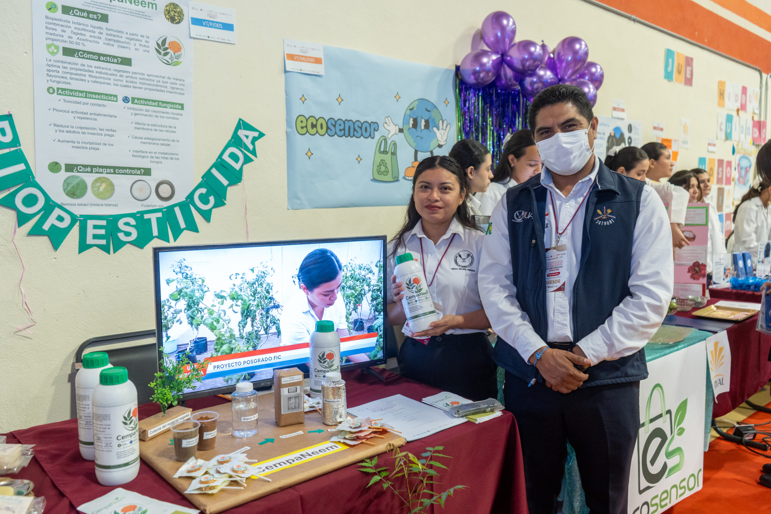 Desarrolla alumna de la UAT biopesticida que elimina plagas agrícolas