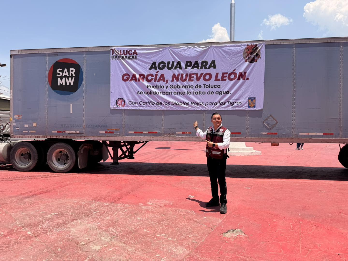 García encabeza alianza metropolitana ante crisis de agua