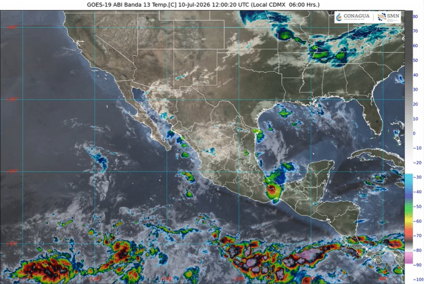 Prevén lluvias muy fuertes y calor de hasta 40 grados en Tamaulipas y NL