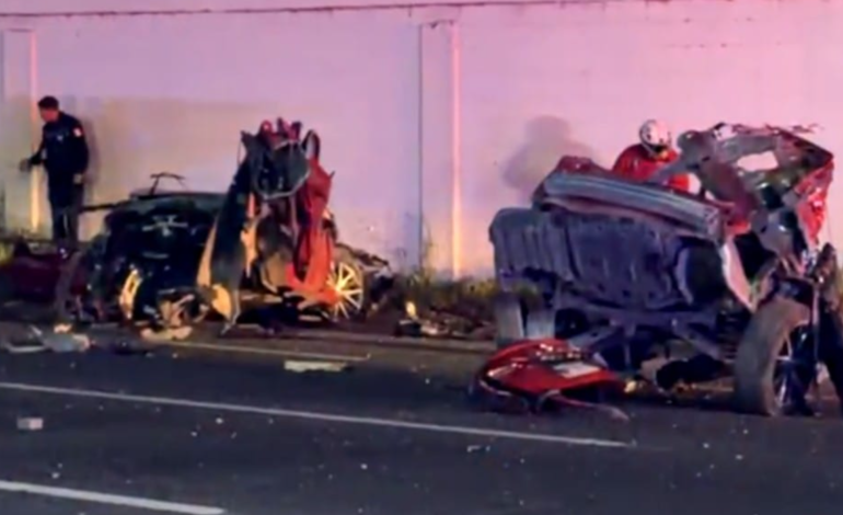 Mueren cuatro jóvenes en choque sobre la Carretera Nacional, en Santiago