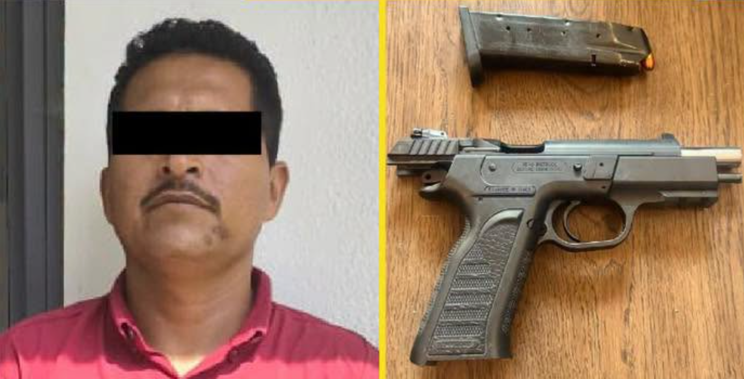 Detienen en Santiago a conductor con arma y presunta licencia falsa