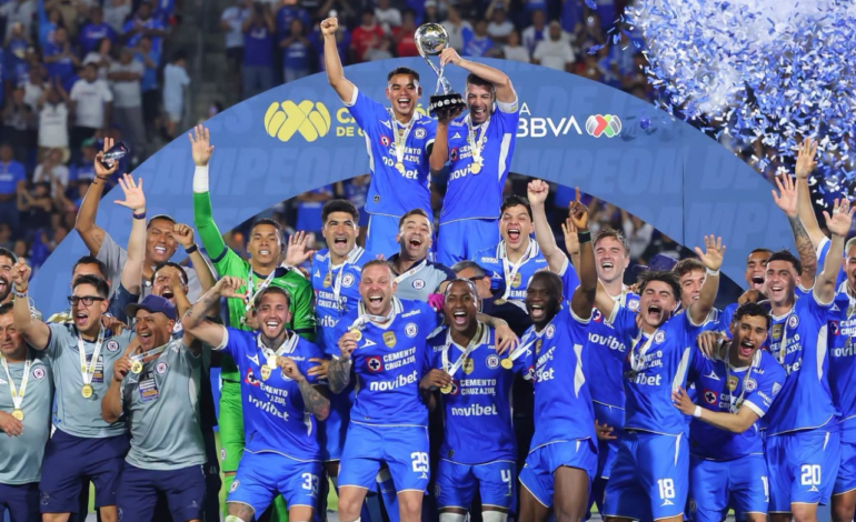 Cruz Azul gana 3-1 a Toluca; es Campeón de Campeones