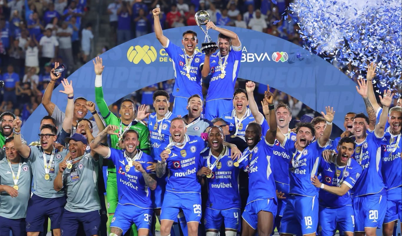 Cruz Azul gana 3-1 a Toluca; es Campeón de Campeones
