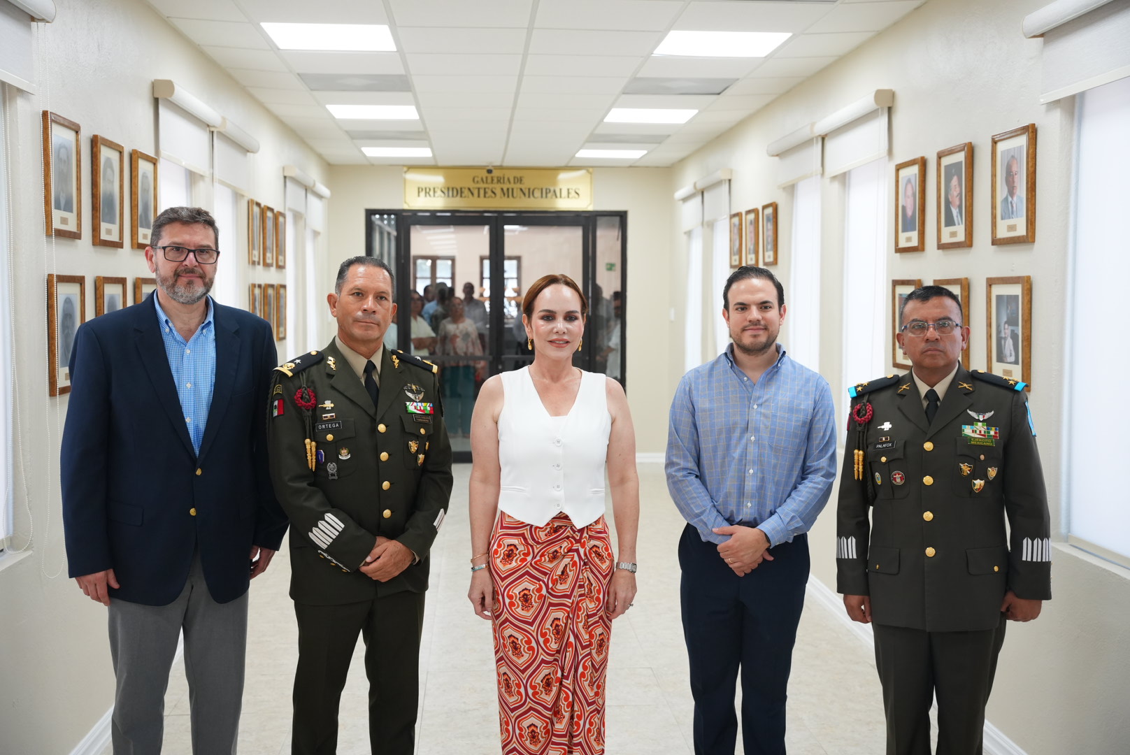 Carmen Lilia inaugura remodelación de la Galería de los Presidentes
