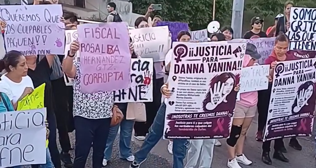 Marchan en Poza Rica y Puente Tampico para exigir debido proceso para Danna Yanina