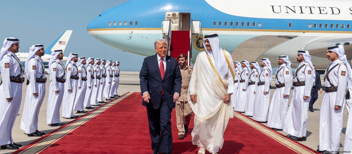 Regala Qatar a Trump avión de 400 mdp y desata críticas en EU
