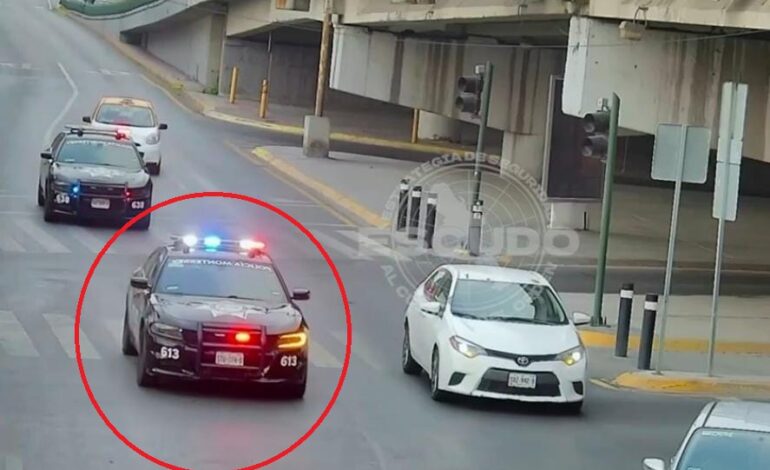 Tránsitos de Monterrey auxilian a hombre de Ciudad Victoria y lo trasladan al Hospital Universitario