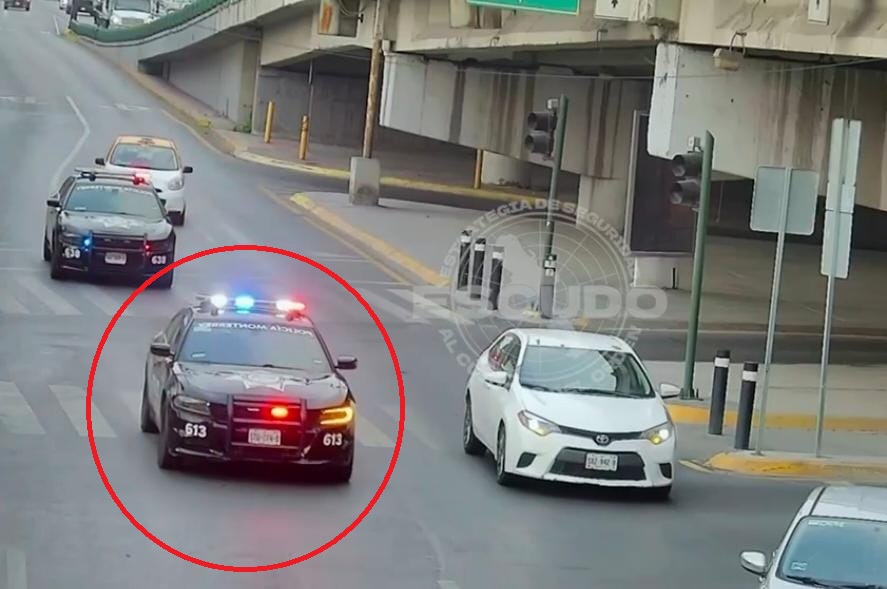 Tránsitos de Monterrey auxilian a hombre de Ciudad Victoria y lo trasladan al Hospital Universitario
