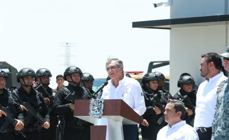 Tamaulipas hace su parte para tener una frontera segura: Américo Villarreal