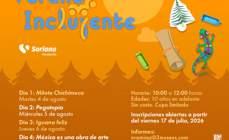 Invita Museo de Historia Mexicana a un verano incluyente