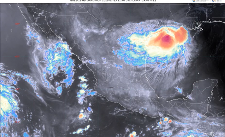 Bertha dejará lluvias intensas en Tamaulipas, NL y Coahuila