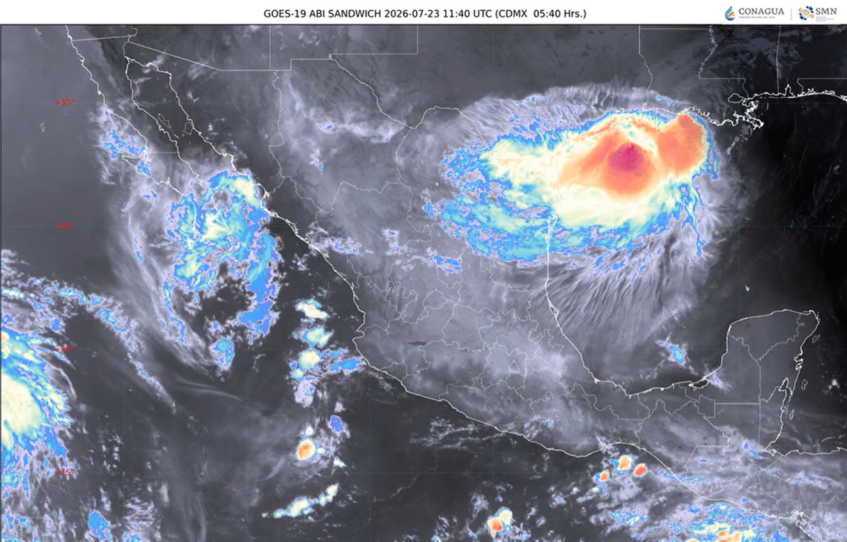 Bertha dejará lluvias intensas en Tamaulipas, NL y Coahuila