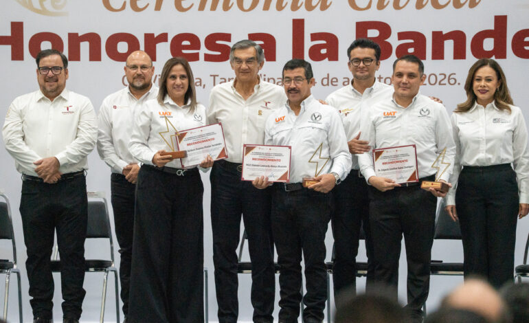 Gobernador reconoce a la UAT por su aportación a la investigación en el campo energético