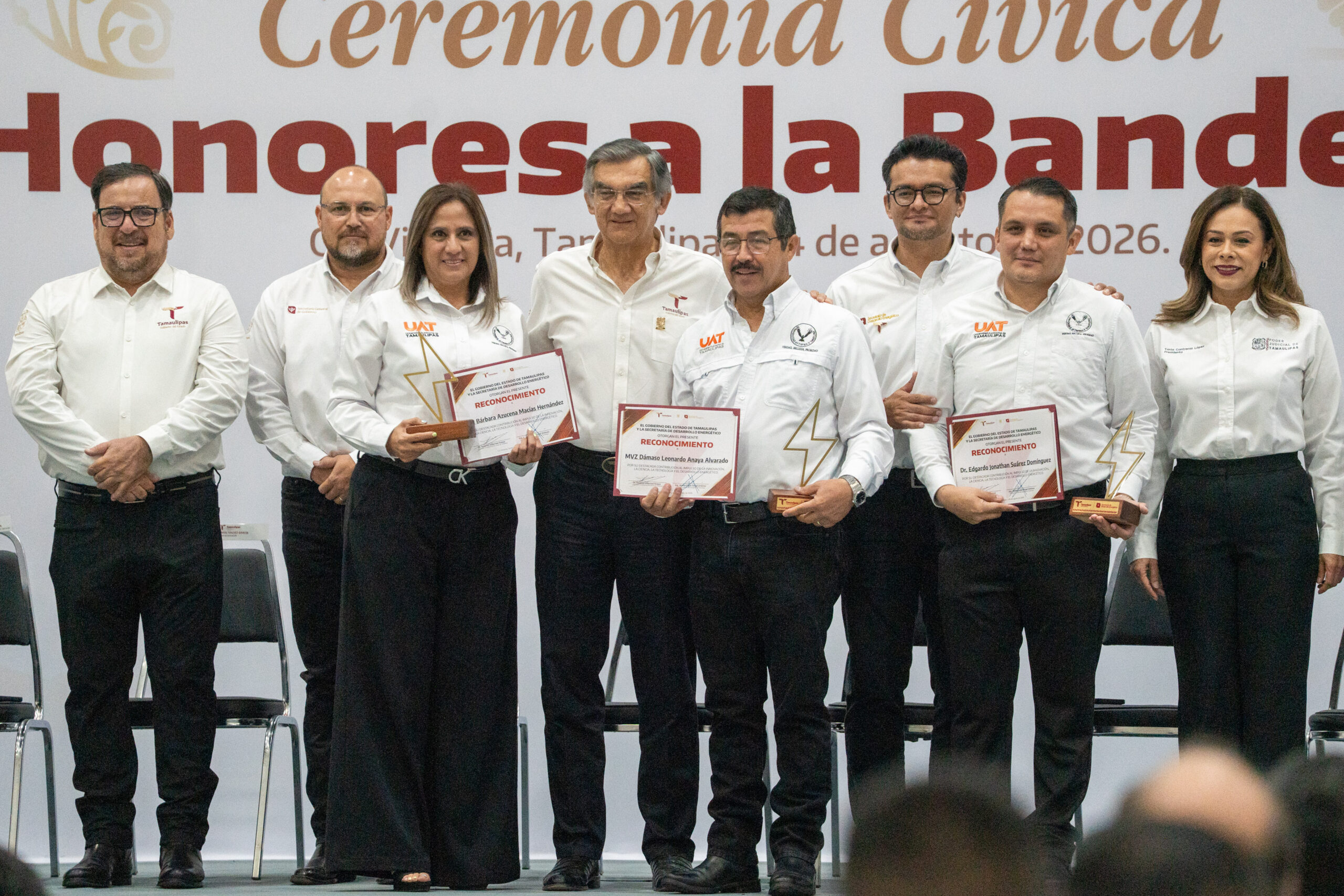 Gobernador reconoce a la UAT por su aportación a la investigación en el campo energético