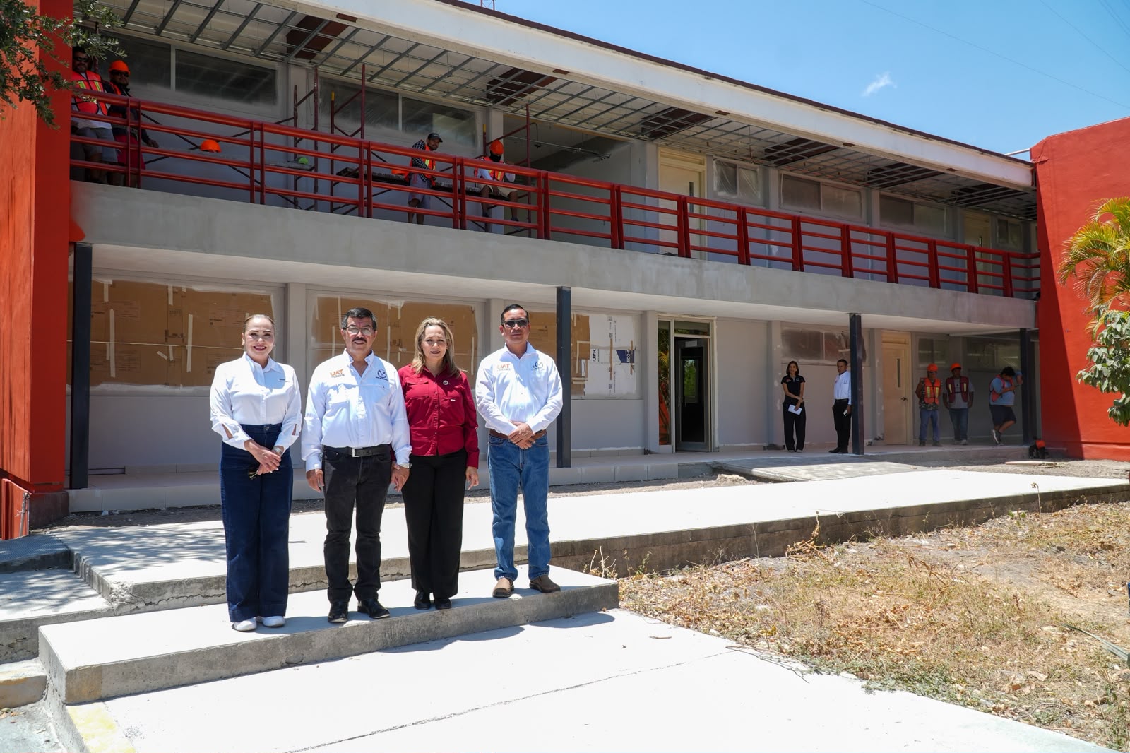 Supervisa rector Dámaso Anaya nueva sede para la Facultad de Arquitectura de la UAT en Ciudad Victoria