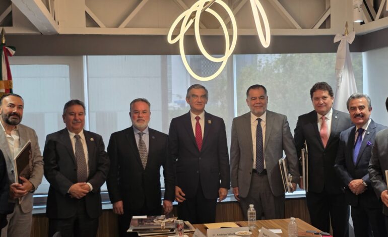 Américo Villarreal impulsa agenda con CANACAR y CONCAMIN para fortalecer la competitividad de Tamaulipas 