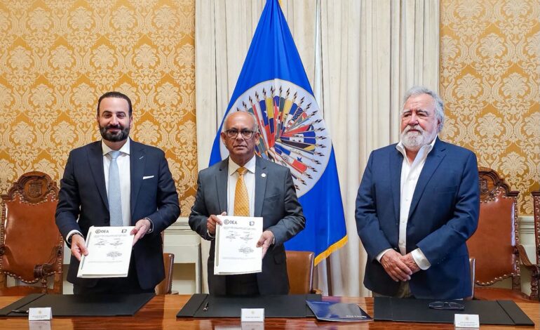 San Pedro y la OEA acuerdan capacitar a servidores públicos municipales