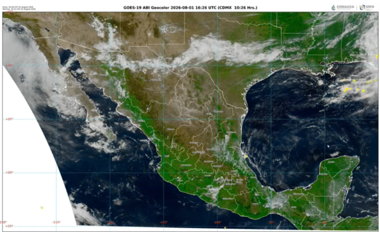 Prevén lluvias fuertes y granizo en Tamaulipas y Nuevo León