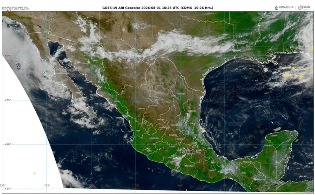 Prevén lluvias fuertes y granizo en Tamaulipas y Nuevo León