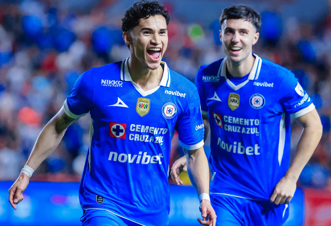 Cruz Azul despierta y vence 3-1 al Necaxa