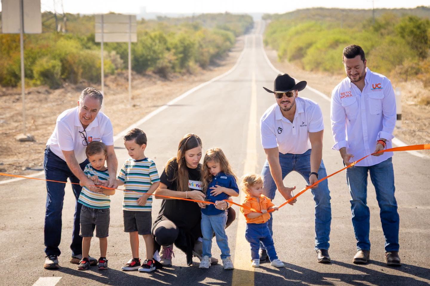 Inauguran carretera para conectar las presas Cerro Prieto y León