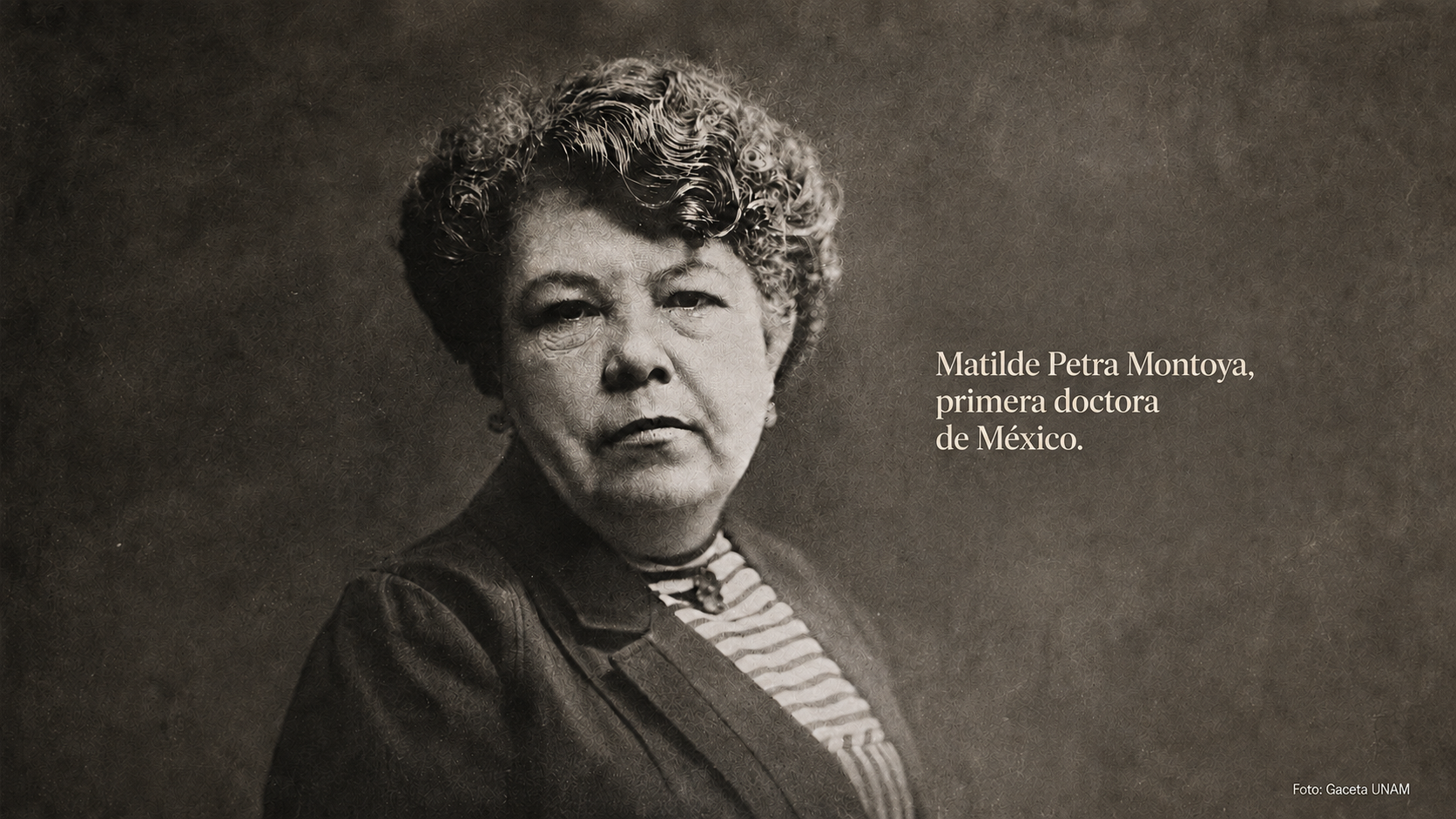 A 139 años, Matilde Montoya: la mujer que abrió las puertas de la medicina en México