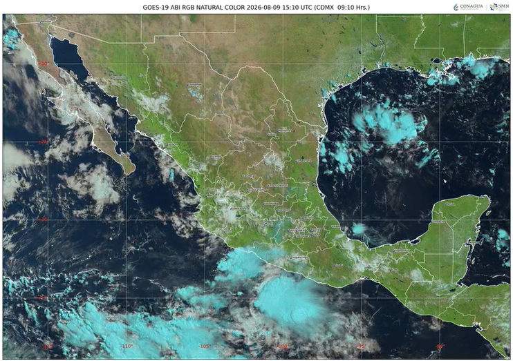 Prevén calor de hasta 45 grados, chubascos y fuertes vientos en Tamaulipas y Nuevo León
