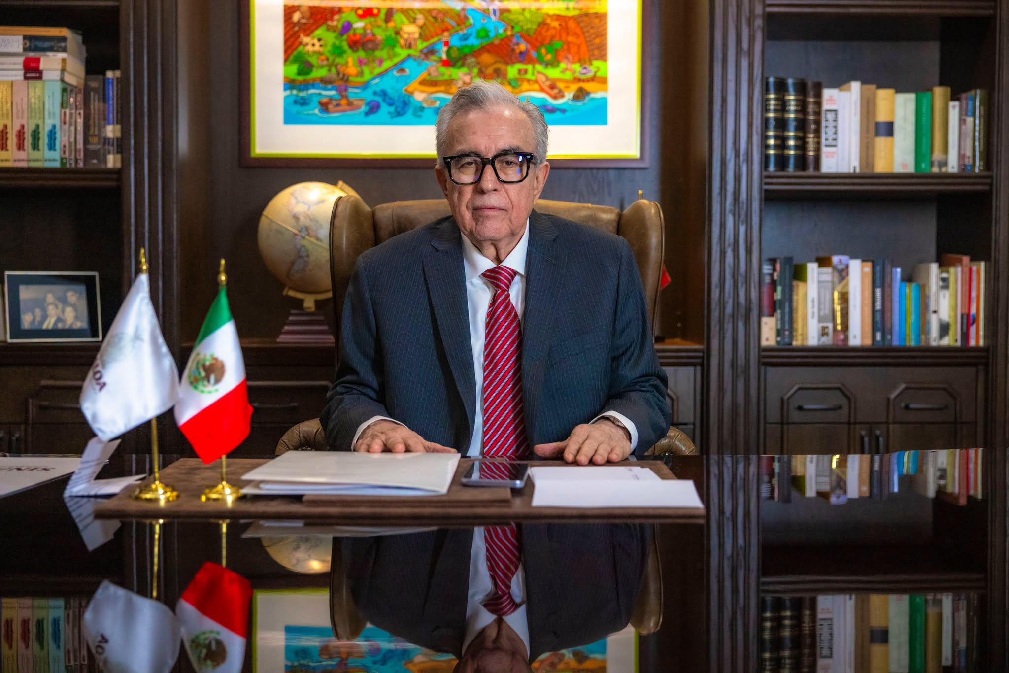 Rocha Moya recula: vuelve a pedir licencia en el gobierno de Sinaloa