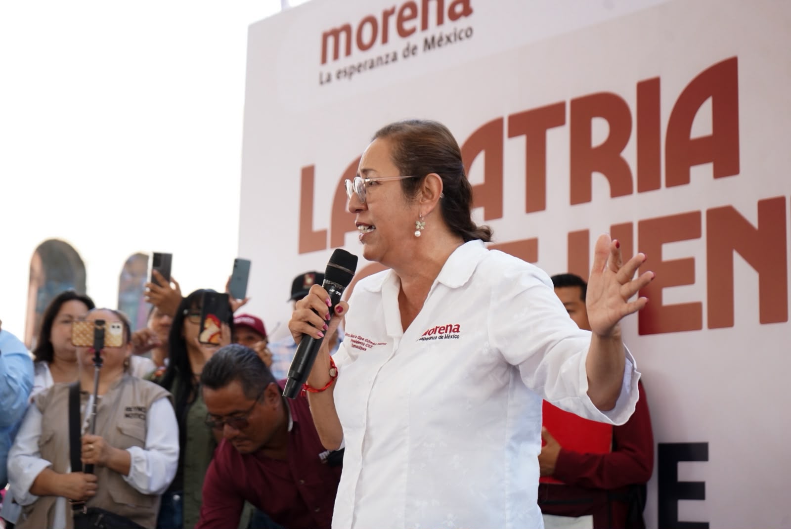 Reynosa refrenda su fuerza morenista: más de 5 mil personas se suman a la defensa de la soberanía