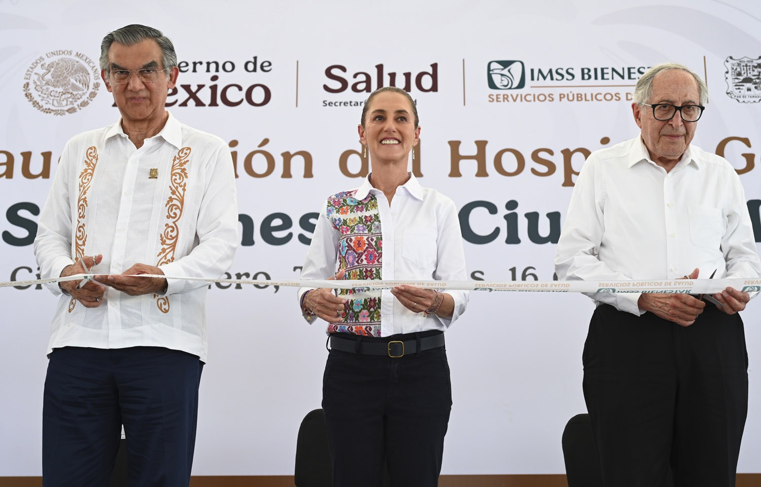 Inaugura Claudia Sheinbaum Hospital General de Ciudad Madero