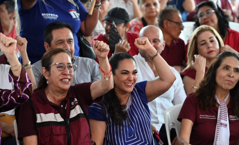 Desde el Puerto Heroico de Tampico defendemos la soberanía: Olga Sosa