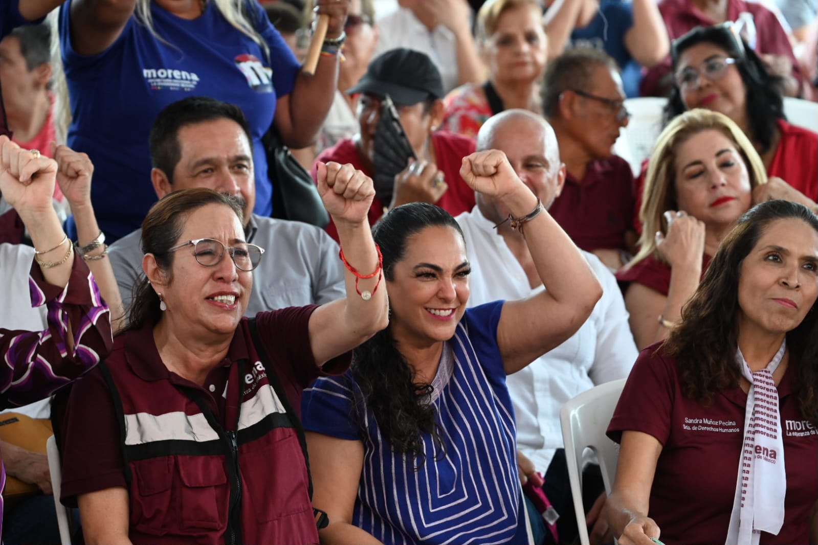 Desde el Puerto Heroico de Tampico defendemos la soberanía: Olga Sosa