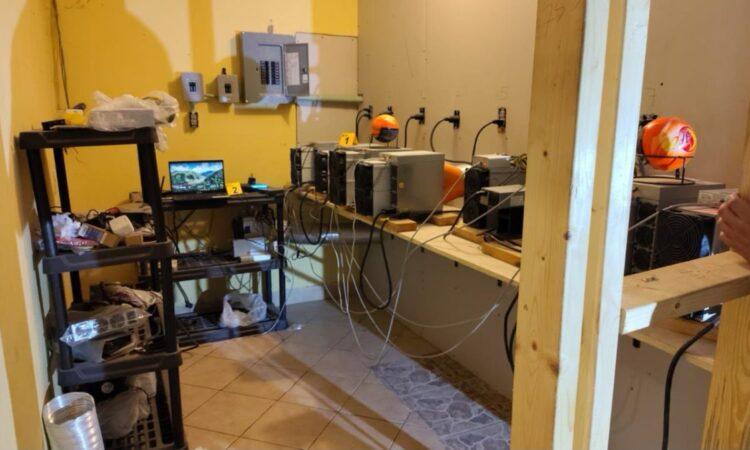 Aseguran granja de criptomonedas en Camargo; investigan robo de electricidad