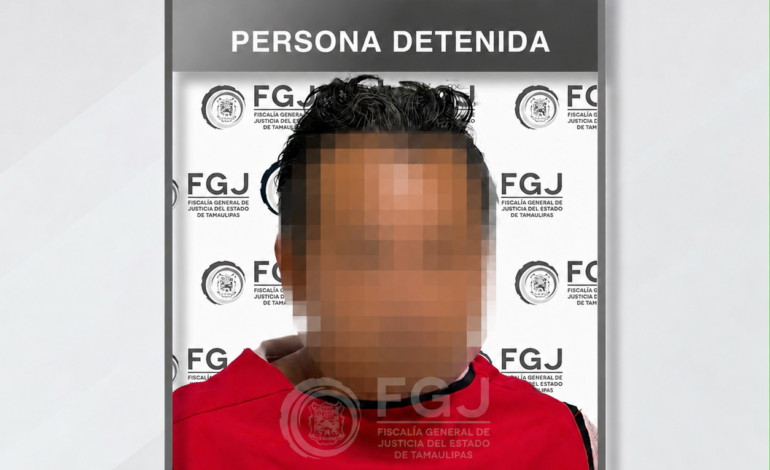 Detienen en Matamoros a presunto responsable de violación contra niña de 11 años