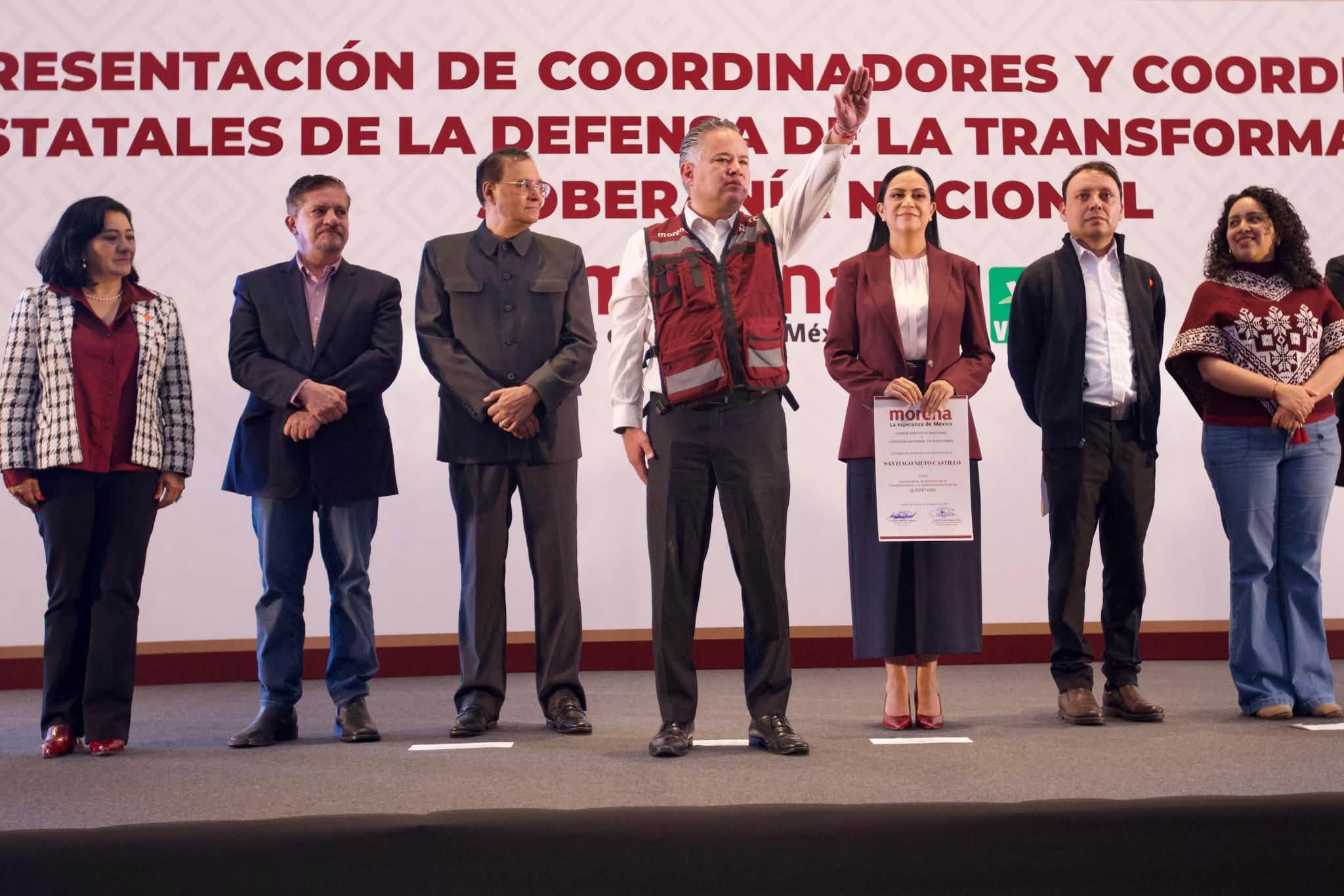 Es Santiago Nieto coordinador de la Defensa de la Transformación en Querétaro