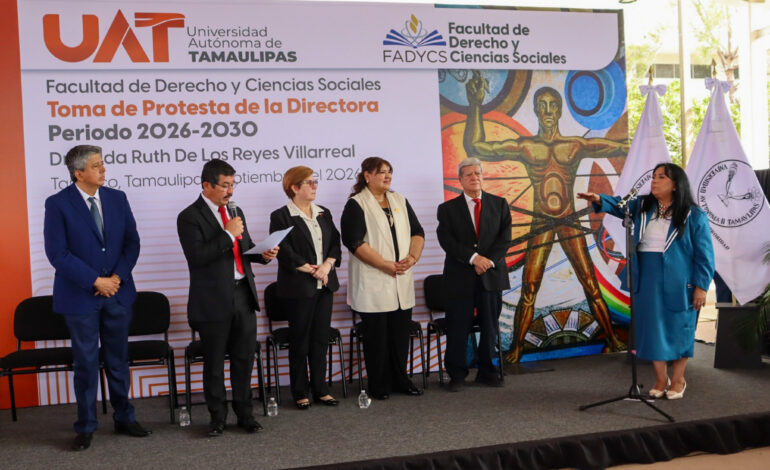 Fortalece Dámaso Anaya la FADYCS-UAT con nueva dirección e infraestructura