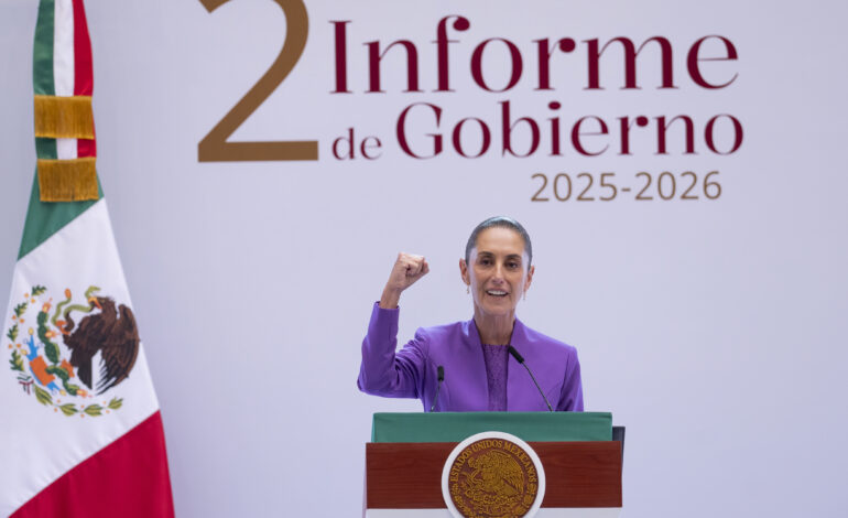 Claudia Sheinbaum rinde su Segundo Informe: Vamos bien y tenemos rumbo