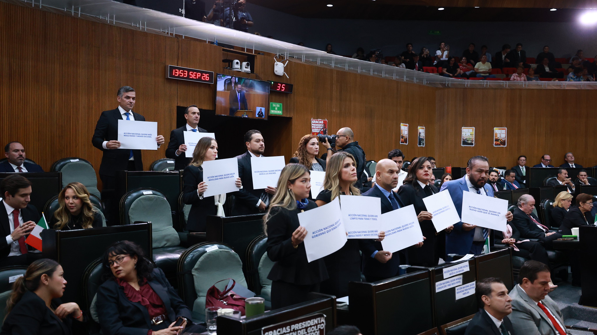 Congreso inicia periodo entre reclamos por Presupuesto 2027 y ausencia de Samuel García