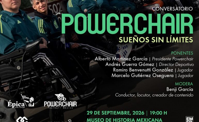 Jugadores de Rayados Powerchair compartirán sus historias en conversatorio