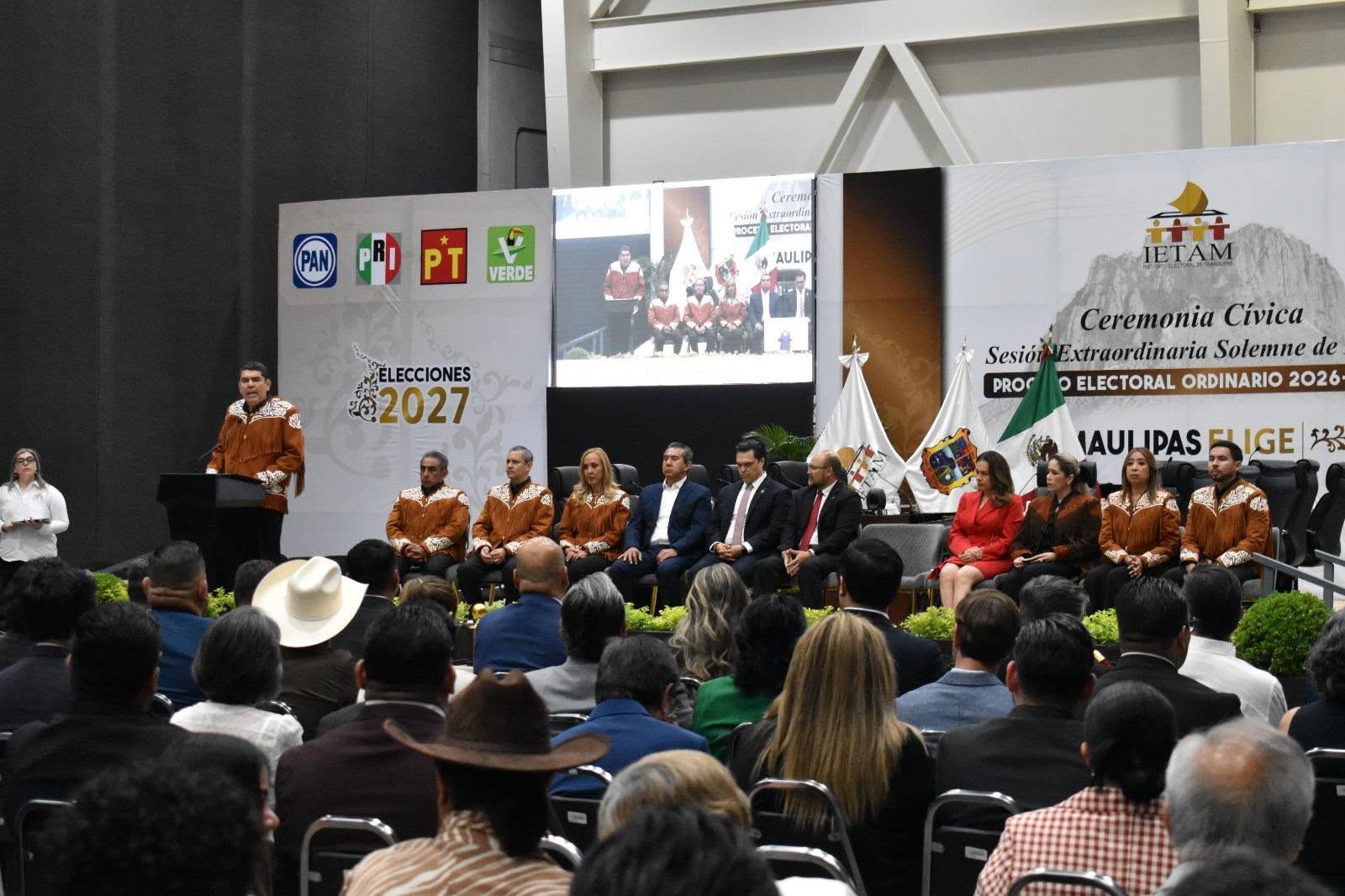 Promete IETAM imparcialidad y firmeza al arrancar proceso electoral 2026-2027