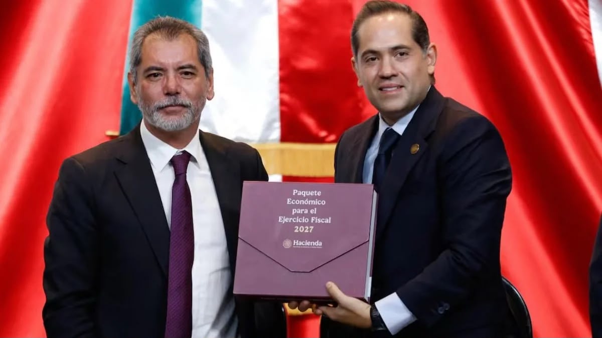Hacienda propone gasto histórico de 10.6 billones de pesos para 2027