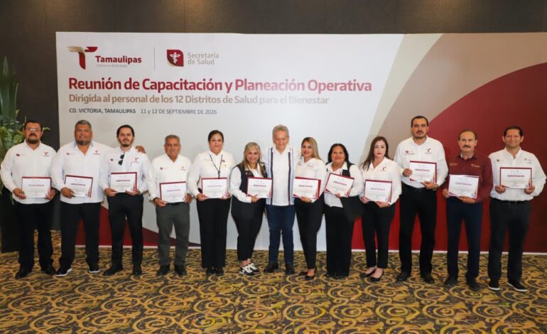 Refuerza secretario de Salud trabajo en equipo con los Distritos de Salud