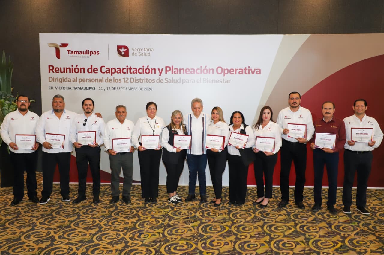 Refuerza secretario de Salud trabajo en equipo con los Distritos de Salud